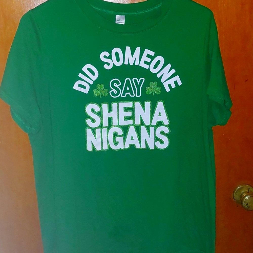 Junior's Green St.Patricks Day Shirt size 21